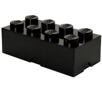 Uzglabāšanas kaste LEGO® Storage Brick 8 Large, 12.1 l, melna, 50 x 25 x 18 cm