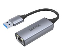 Adapteris Unitek U1309A USB 3.1 To Gigabit Ethernet Adapter, RJ-45, 0.15 m, pelēka