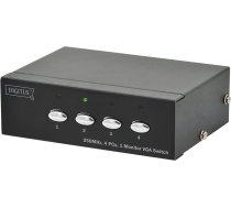Videosignāla sadalītājs Digitus DS-45100-1 VGA Switch 4-Port, 1920 x 1080