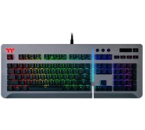 Klaviatūra Thermaltake Level 20 RGB Level 20 RGB Cherry MX Blue, EN, sudraba