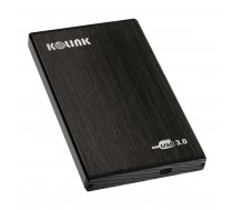 HDD/SSD korpuss Kolink External Enclosure 2.5" SSD/HDD USB 3.0 Black, 2.5"