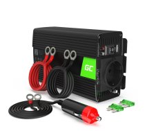 Sprieguma pārveidotājs Green Cell Power Inverter Converter, melna, 230 V