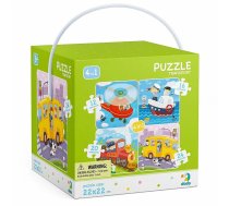 Puzle Tm Toys Transport, 22 cm x 22 cm