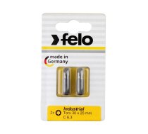 Skrūvgriežu uzgaļu komplekts Felo 02630036, Torx 30, 25 mm