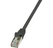 Vads Logilink Patch Cable Cat.6 F/UTP EconLine RJ-45 8P8C, RJ-45 8P8C, 3 m, melna