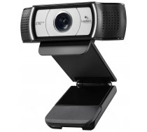 Web kamera Logitech HD Pro Webcam C930e, sudraba/melna, HD CMOS