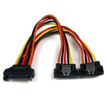 Kabelis StarTech PYO2LSATA SATA 15-pin, SATA 15 pin, 0.15 m, daudzkrāsaina