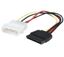 Vads Manhattan Molex to SATA 4 pin Molex male, SATA 15 pin, 0.16 m