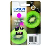 Tintes printera kasetne Epson 202XL C13T02H34010, fuksīna (magenta)/sarkana, 8.5 ml