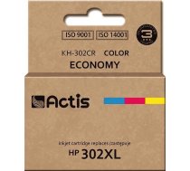 Tintes printera kasetne Actis Premium KH-302CR, zila/sarkana/dzeltena, 21 ml