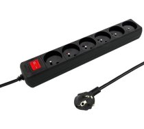 Sprieguma stabilizatori Qoltec Surge Protector 6 Outlet, 1.5 m