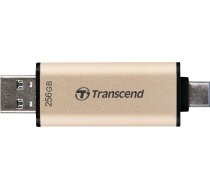USB zibatmiņa Transcend JetFlash 930C, zelta, 256 GB