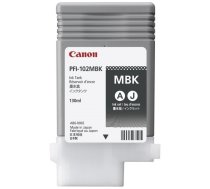 Tintes printera kasetne Canon PFI-102MBK, melna