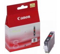 Tintes printera kasetne Canon CLI-8R, sarkana