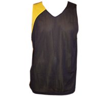 T-krekls, vīriešiem Bars, melna/dzeltena, XL