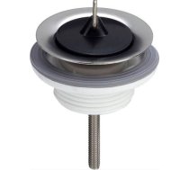 Izplūde izlietnei ar korķi 1 1/4'' x 55mm balta
