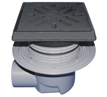 Traps āra DN110 12.5t čuguna reste/rāmis, horizontāls