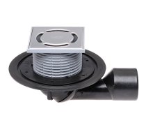 Traps balkona DN50/75 0-90⁰ ar klapi