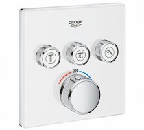 Grohtherm SmartControl dušas termostata virsapmetuma daļa, 3 režīmi, balts