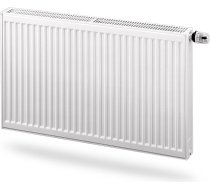 Tērauda paneļu radiators Purmo Ventil Compact Tips 11 H600/L400 Kreisais