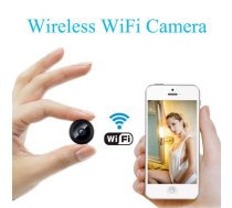 Wifi kamera ar akumulatoru, videonovērošanas kamera ar ierakstu un nakts redzamību, HD