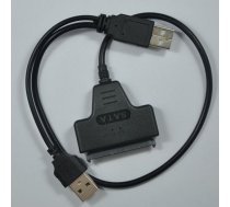 Kabelis cietā diska pieslēgšanai caur USB /SATA 7+15 22 Pin/