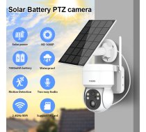 Video novērošanas kamera WiFi ar Saules paneli un akumulatoru (ieraksts, nakts redzamība, paziņojums uz telefonu)