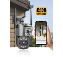 Ārtelpu Drošības IP Kamera ar Dubultu Objektīvu un 10x Digitālo Zoomu (iCam 365) - Nakts Redzamība