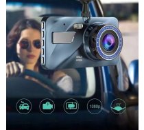 Automašīnas reģistrators ar divām kamerām un HD spoguļ displeju, 120g