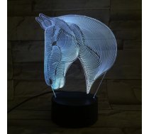 3D lampa Zirgs