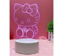 3D lampa Hello Kitty