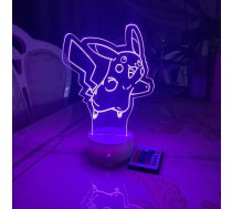 3D lampa Pokemon Pikachu