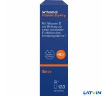 ORTHOMOL Vitamīni D3 un K2 20ml apelsīnu/piparmētru (sprejs)