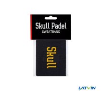 SKULL PADEL M sviedru aproce melna/zelta (wristband)
