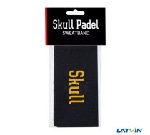 SKULL PADEL L sviedru aproce melna/zelta (wristband)