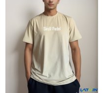 SKULL PADEL Padel krekls bēšs/balts