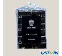 SKULL PADEL overgripi melni (12 gab)