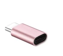 2 gab. adapteris Micro USB Female uz USB 3.1 type C Male, pārveidotājs, lādētāja uzgalis