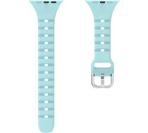 Silikona sporta siksniņa pulksteņam, Apple Watch siksniņa, zila, 38/40/41 mm, SE sērijai, 7, 6, 5, 4, 3, 2, 1