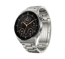 Huawei WATCH GT 3 Pro (46 mm) Smart watch, GPS (satellite), AMOLED, Touchscreen, Heart rate monitor, Activity monitoring 24/7, Waterproof, Bluetooth, Titanium Gray Case with Titanium Strap,     Odin-B19M