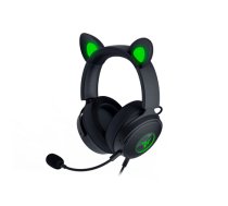 Razer Wired, Over-Ear, Black, Gaming Headset, Kraken V2 Pro, Kitty Edition