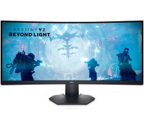 LCD Monitor DELL S3422DWG 34" Gaming/Curved/21 : 9 Panel VA 3440x1440 21:9 2 ms Height adjustable Tilt 210-AZZE