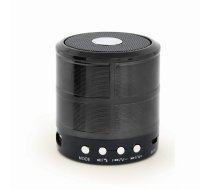 Portable Speaker GEMBIRD Black Portable/Wireless 1xMicro-USB 1xStereo jack 3.5mm 1xMicroSD Card Slot Bluetooth SPK-BT-08-BK