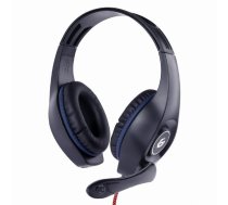 HEADSET GAMING/BLUE/BLACK GHS-05-B GEMBIRD