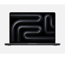 Notebook APPLE MacBook Pro CPU  Apple M3 Pro 16.2" 3456x2234 RAM 18GB SSD 512GB 18-core GPU ENG/RUS Card Reader SDXC macOS Sonoma Space Black 2.14 kg MRW13RU/A