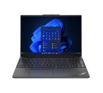 Lenovo | ThinkPad E16 Gen 2 | Black | 16 " | IPS | WUXGA | 1920 x 1200 pixels | Anti-glare | Intel Core U7 | 155H | 16 GB | SO-DIMM DDR5 | SSD 512 GB | Intel Arc Graphics | Windows 11 Pro |     802.11ax | Bluetooth version 5.3 | Keyboard language English 