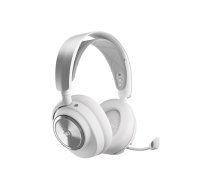 SteelSeries | Gaming Headset | Arctis Nova Pro | Bluetooth | Over-Ear | Noise canceling | Wireless | White