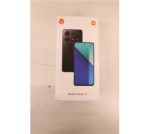 SALE OUT. Xiaomi Redmi Note 13 (Midnight Black) Dual SIM 6.67“ AMOLED 1080x2400/2.8GHz&1.9GHz/128GB/6GB RAM/Android13/4G,MZB0FYFEU | Xiaomi | Redmi | Note 13 | Midnight Black | 6.67     " | AMOLED | 1080 x 2400 pixels | Qualcomm | Internal RAM 6 GB | 128 GB | Dual SIM | 4G | Main camera resolution 108+8+2 MP | Secondary camera resolution 16 MP | Android | 13 | 5000 mAh | DAMAGED     PACKAGING