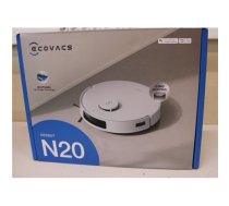 SALE OUT. Ecovacs DEEBOT N20 Floor Cleaning Robot with precise mapping and navigation technology (TrueMapping 2.0), OZMO mopping system, Whi | Ecovacs | Floor Cleaning Robot | DEEBOT N20 |     Wet&Dry | Operating time (max) 300 min | 5200 mAh | Dust capacity 0.4 L | 8000 Pa | White | DEMO