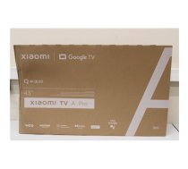 Xiaomi | QLED TV A Pro 2025 | 43'' | Smart TV | Google TV | 4K UHD | Black | DAMAGED PACKAGING